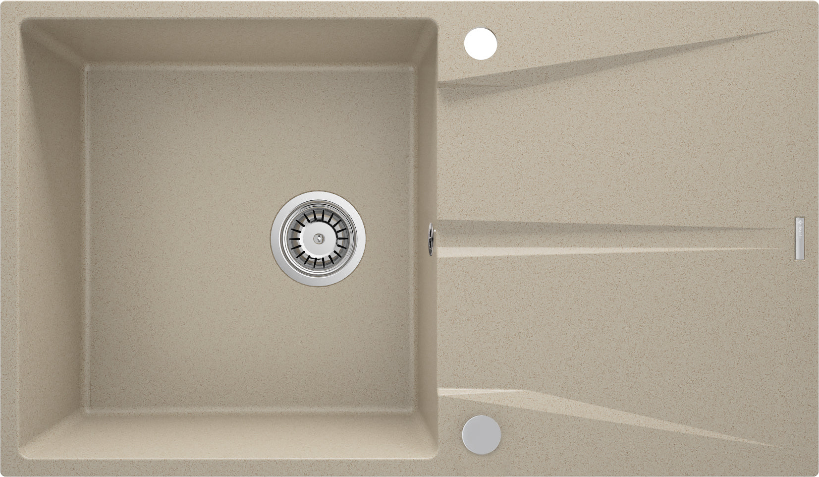 Granite sink, 1-bowl with drainer